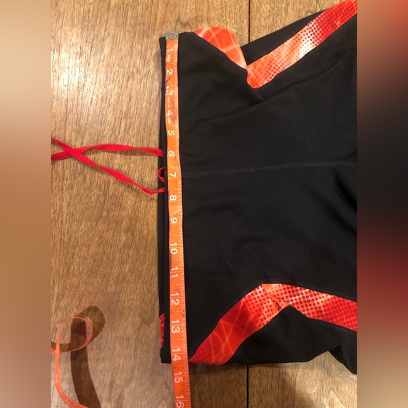 Speedo Endurance Mens shorts size 34 black red compression - Picture 7 of 9